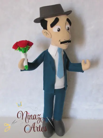 Boneco Professor Girafalez - Tema Chaves