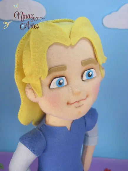 Boneco Príncipe John - Tema Pocahontas