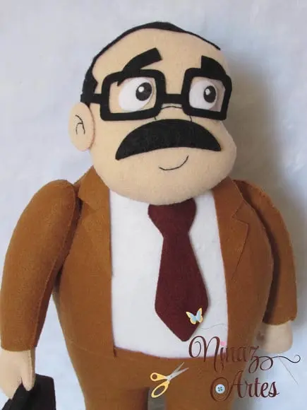 Boneco Seu Barriga - Tema Chaves