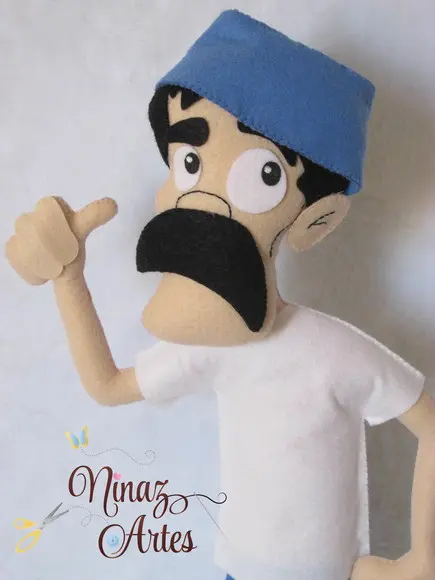 Boneco Seu Madruga - Tema Chaves