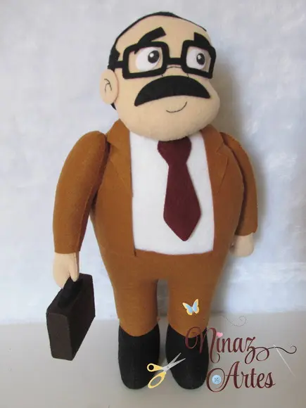 Boneco Seu Barriga - Tema Chaves