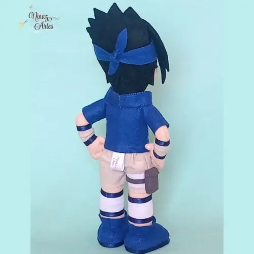 Boneco Sasuke Uchiha - Tema Naruto