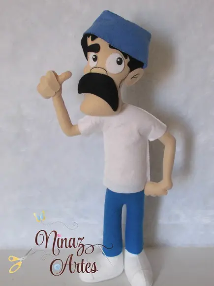Boneco Seu Madruga - Tema Chaves