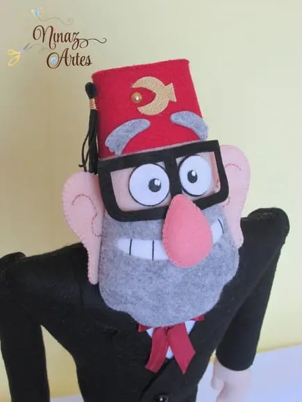 Boneco Tio Stan - Tema Gravity Falls