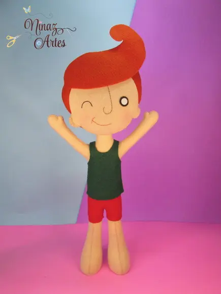 Boneco Tito - o Sol na Fazendinha