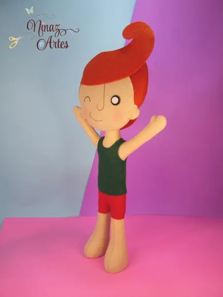Boneco Tito - o Sol na Fazendinha