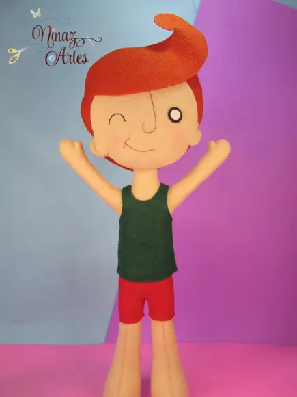 Boneco Tito - o Sol na Fazendinha