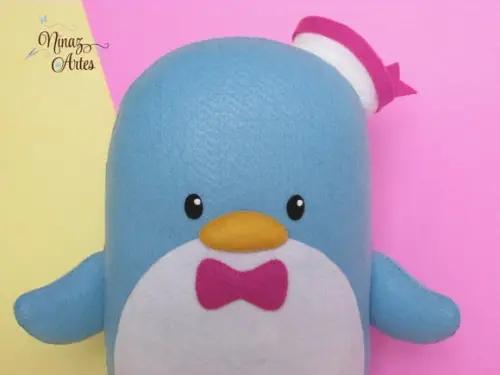 Boneco Tuxedo Sam - Tema Hello Kitty