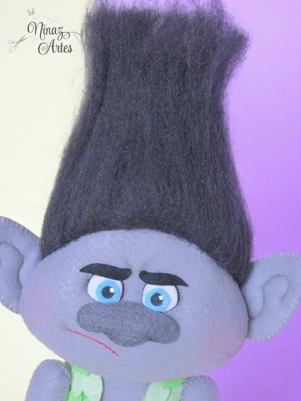 Boneco Tronco ( Branch) - Tema Trolls