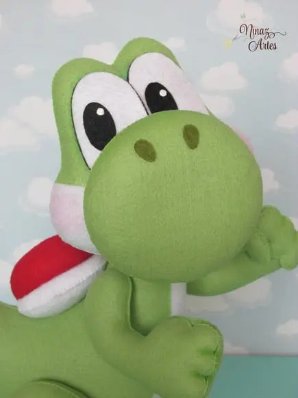 Boneco Yoshi - Tema Super Mario