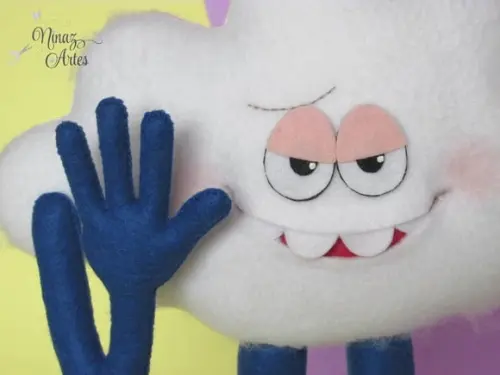 Boneco Zé Nuvem - Tema Trolls