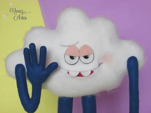 Boneco Zé Nuvem - Tema Trolls