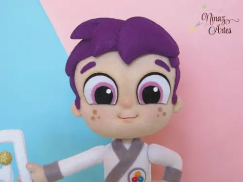 Boneco Zee - Tema Vera no Reino do Arco-íris
