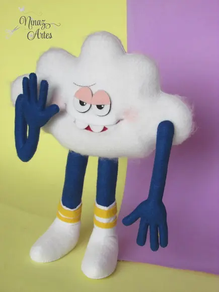 Boneco Zé Nuvem - Tema Trolls