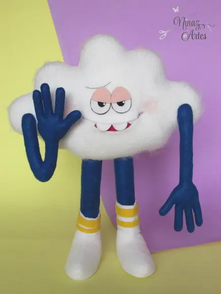Boneco Zé Nuvem - Tema Trolls