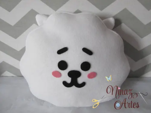 Bt21 - Kit Almofadinhas dos Mascotes Bts