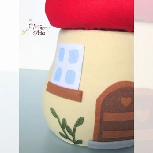 Casa Cogumelo -Tema Os Smurfs