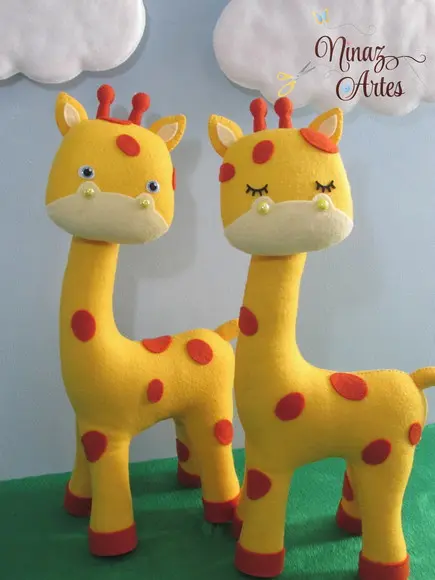 Casal de Girafas - Tema Arca de Noé - História Bíblica