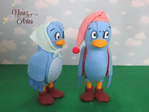 Casal de Passarinhos - Princesa Ella - Tema Cinde Rela