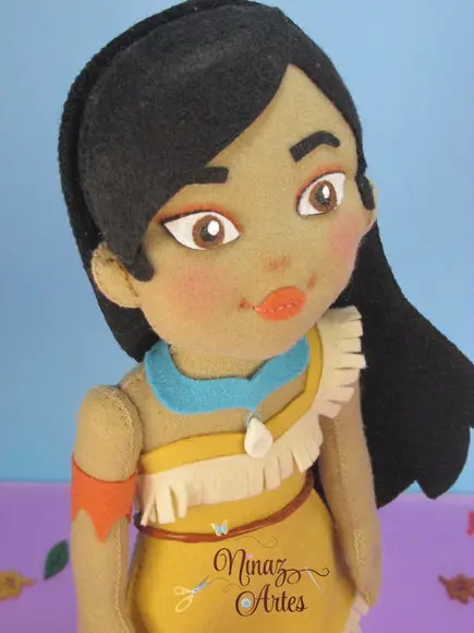 Casal Pocahontas e John - Tema Pocahontas