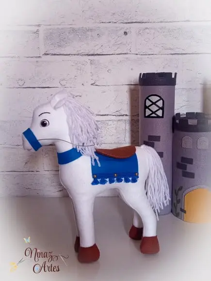 Cavalo - Tema Rei Arthur - Era Medieval