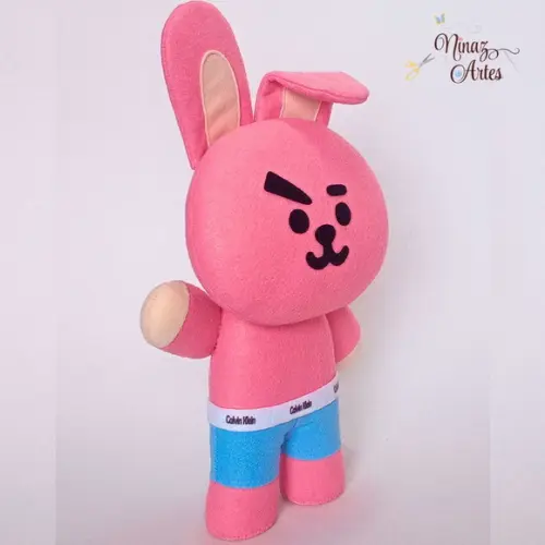Cooky de Cuequinha - Bt21 (bts) - Boneco em Feltro
