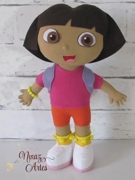 Dora Aventureira - Kit com 10 Personagens