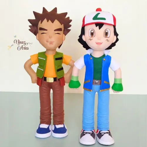 Dupla Brock e Ash - Tema Pokémon