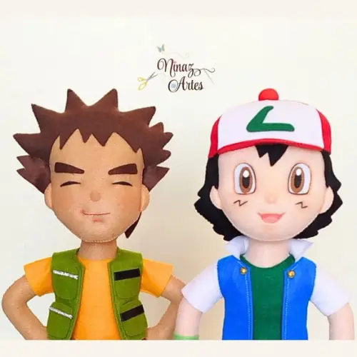 Dupla Brock e Ash - Tema Pokémon