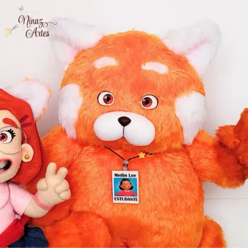 Dupla Mei Lee e Panda Vermelho - Tema Red Crescer É Uma Fera