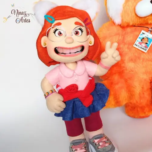 Dupla Mei Lee e Panda Vermelho - Tema Red Crescer É Uma Fera