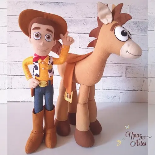 Dupla Woody e Bala no Alvo - Tema Toy Story