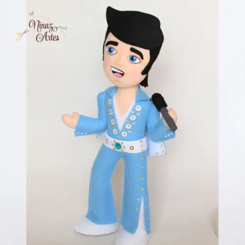 Elvis Presley - Boneco Decorativo