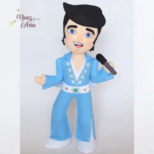 Elvis Presley - Boneco Decorativo