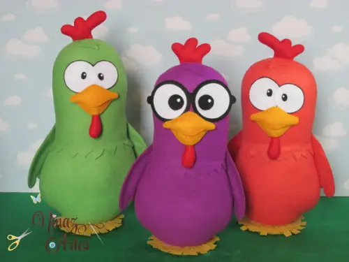 Galinhas Cantoras - Tema Galinha Pintadinha