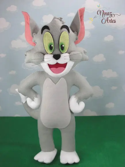 Gato Tom - Boneco Decorativo