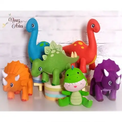Kit Baby Dino Boy e Dinossauros - Tema Dinossauros