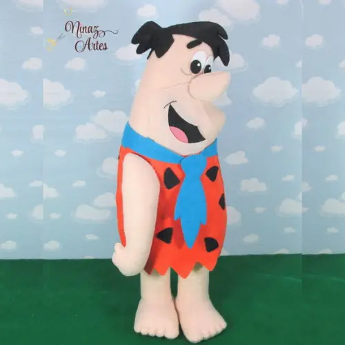 Kit Família Flintstones - com 4 Bonecos Decorativos