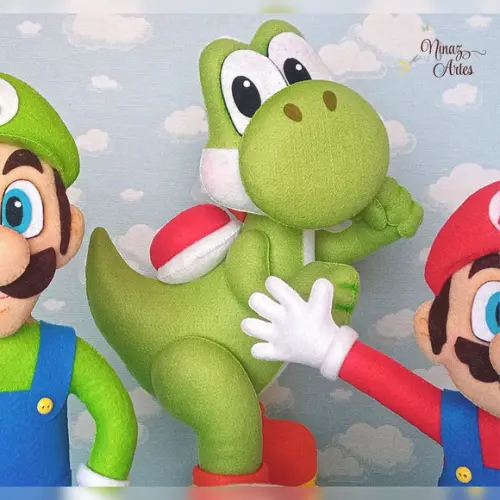 Kit Mario, Luigi, Yoshi e Toad - Tema Super Mario