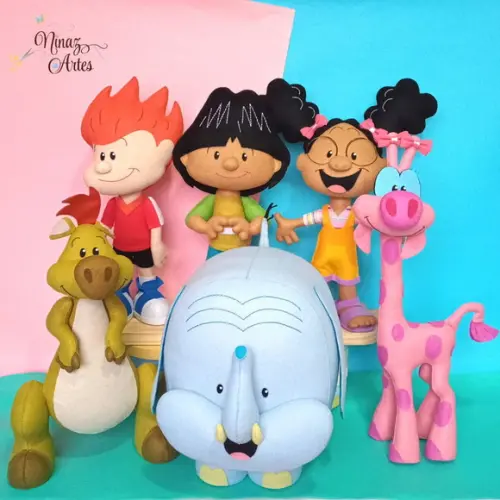 Kit Meu Amigãozão - Kit com 6 Personagens