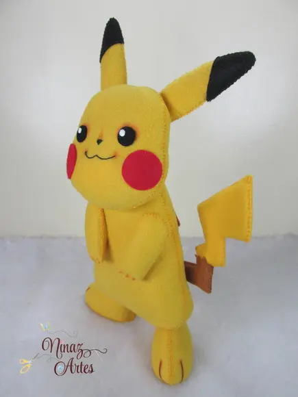Kit Pikachu, Charmander, Squirtle e Bulbasaur - Tema Pokémon
