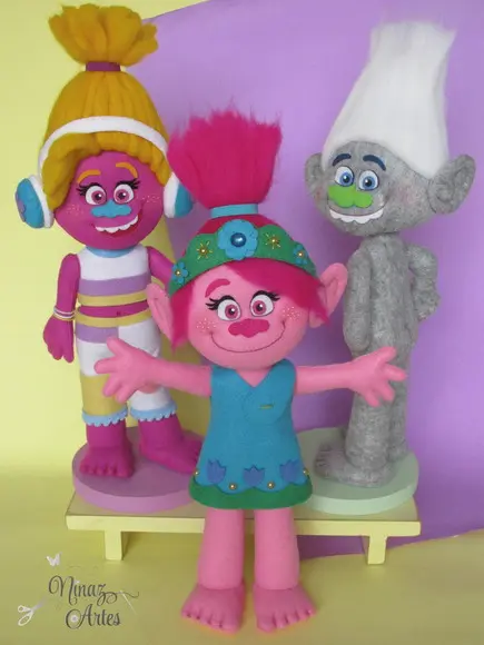 Kit Poppy, Gui e Dj Suki - Tema Trolls