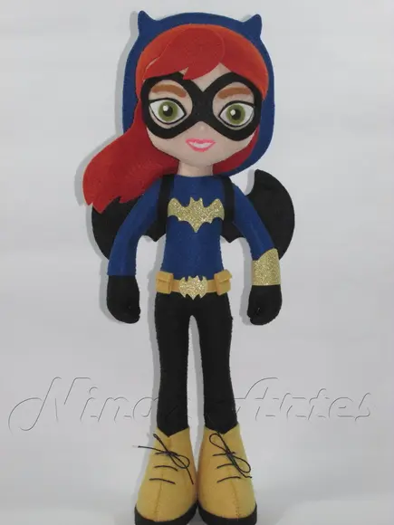 Kit Super Heroinas - Batgirl, Supergirl e Mulher Maravilha
