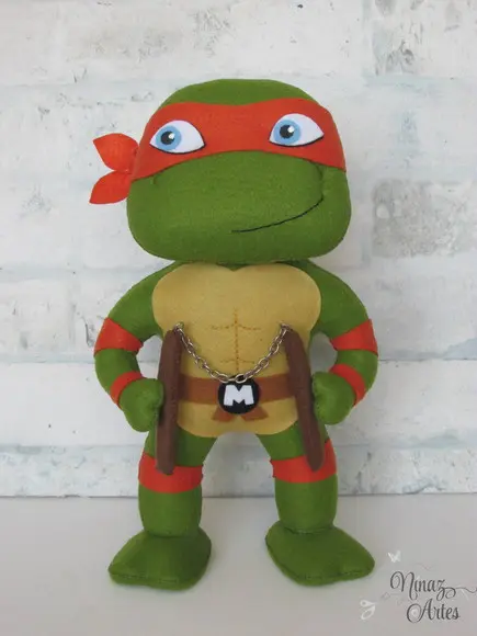 Michelangelo - Tema Tartarugas Ninjas
