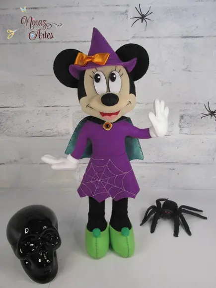 Mickey e Minnie - Tema Halloween