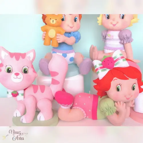 Moranguinho Baby - Kit com 5 Personagens