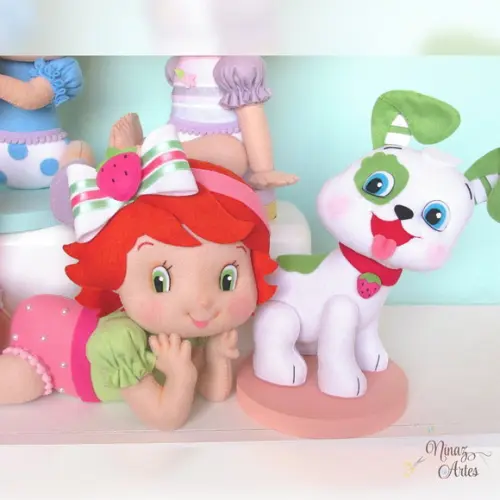 Moranguinho Baby - Kit com 5 Personagens