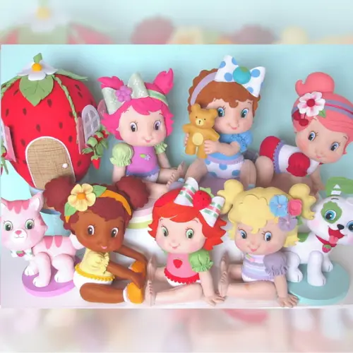 Moranguinho Baby - Kit com 9 Personagens