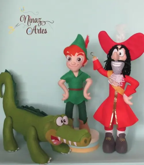 Peter, Gancho e Tic Tac - Tema Peter Pan