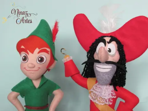 Peter, Gancho e Tic Tac - Tema Peter Pan